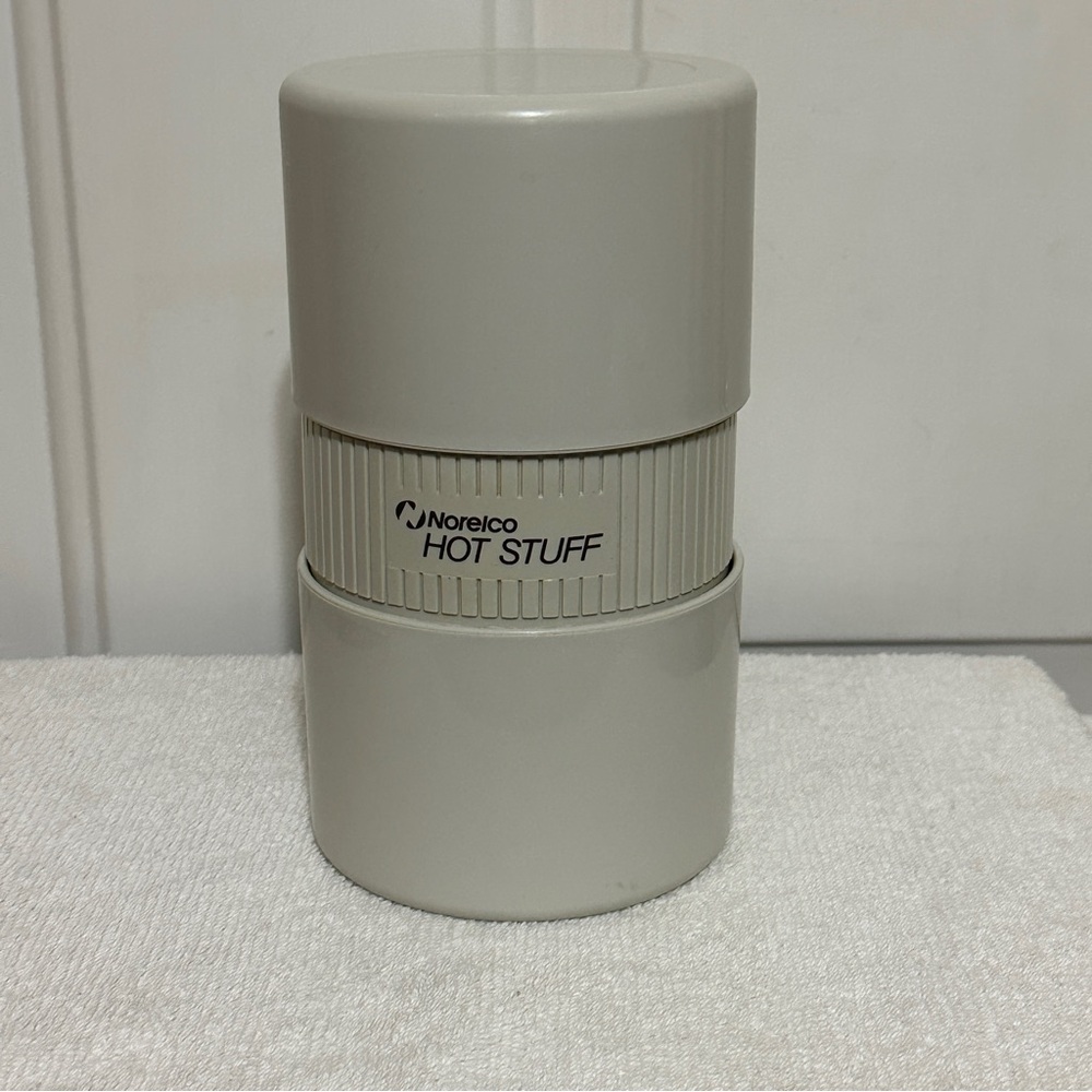 Norelco HotStuff TC-22 Beverage Food Warmer Dorm‎ Travel Office Coffee Tea Vtg